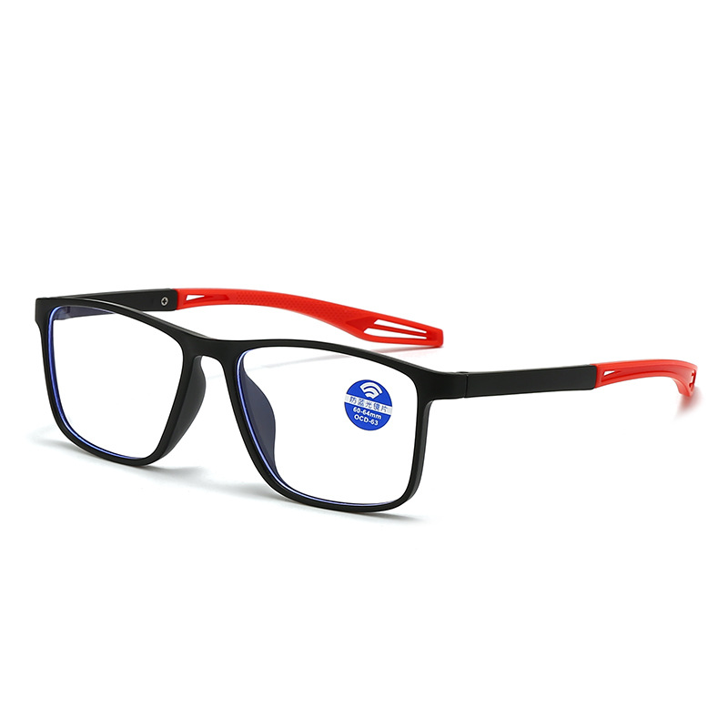New Fashion Presbyopic Glasses for Men and Women Ultra-light Box Middle-aged and Elderly Reading Mirror Trendy Commuting Blue Light-proof Presbyopic Glasses