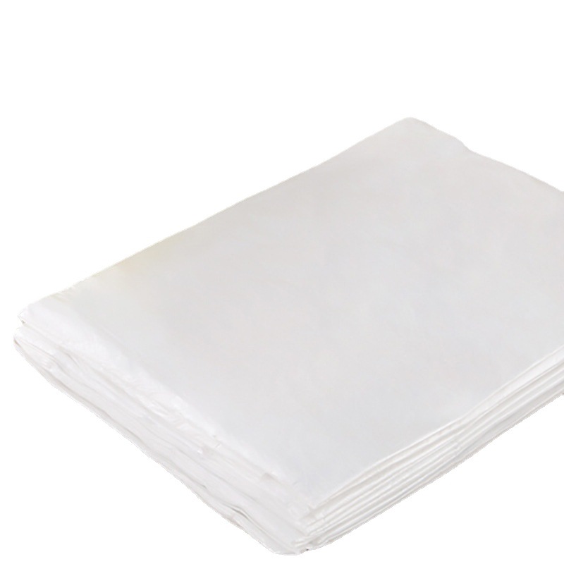 Yunlei Disposable Tablecloth Plastic Household Hotel Cloth Round Table Thickened White Film Transparent Dining Table Tablecloth 10 Pack