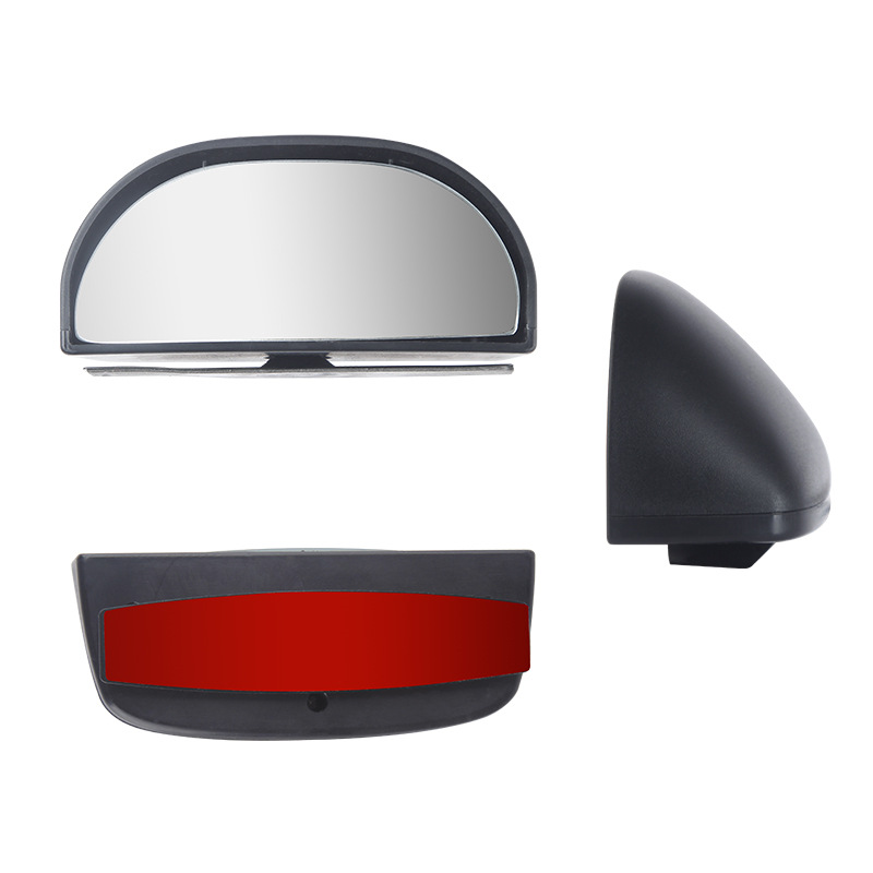 Car reversing blind area large field of view wide-angle auxiliary mirror 360 adjustable angle coach car equipped with rear blind spot mirror