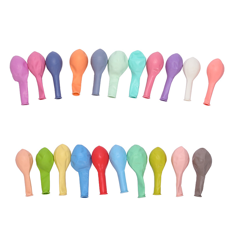 Wedding room layout balloon chain set decoration wedding 10 inch macaron children's birthday party latex balloon wholesale