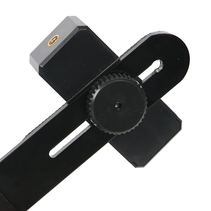 Live broadcast bracket accessories metal crossbar three-position mobile phone clip multi-platform live broadcast accessories multi-position mobile phone clip