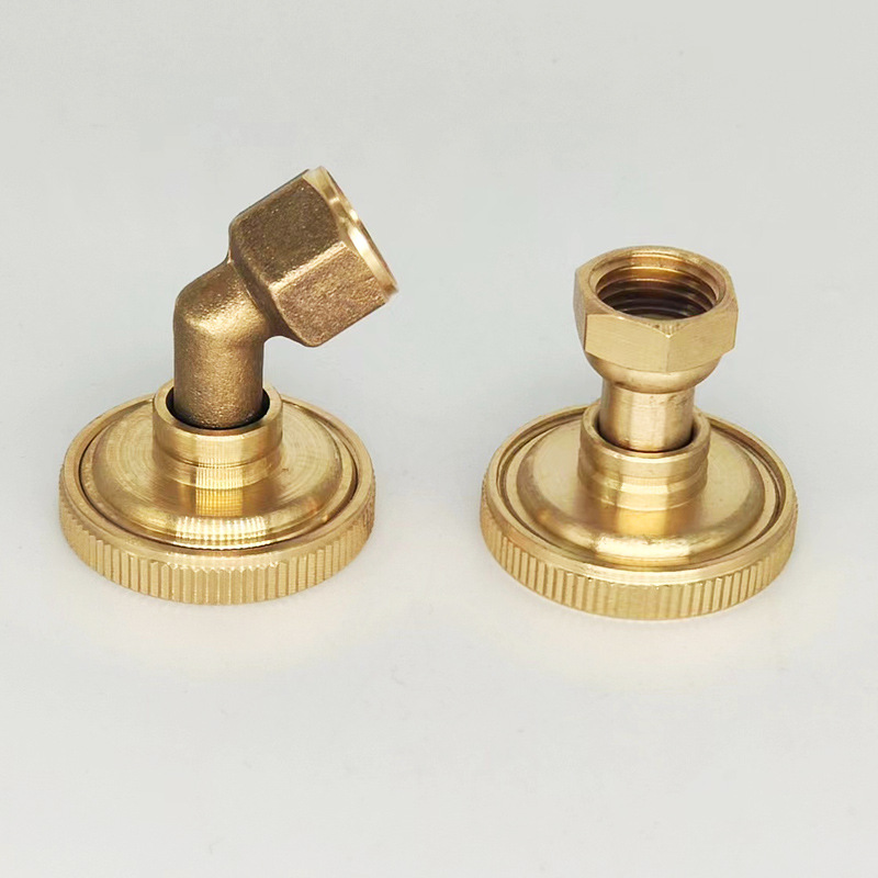 Garden Atomization Nozzle all copper eight-hole adjustable straight curved nozzle greenhouse fruit and vegetable agricultural spraying delicate nozzle