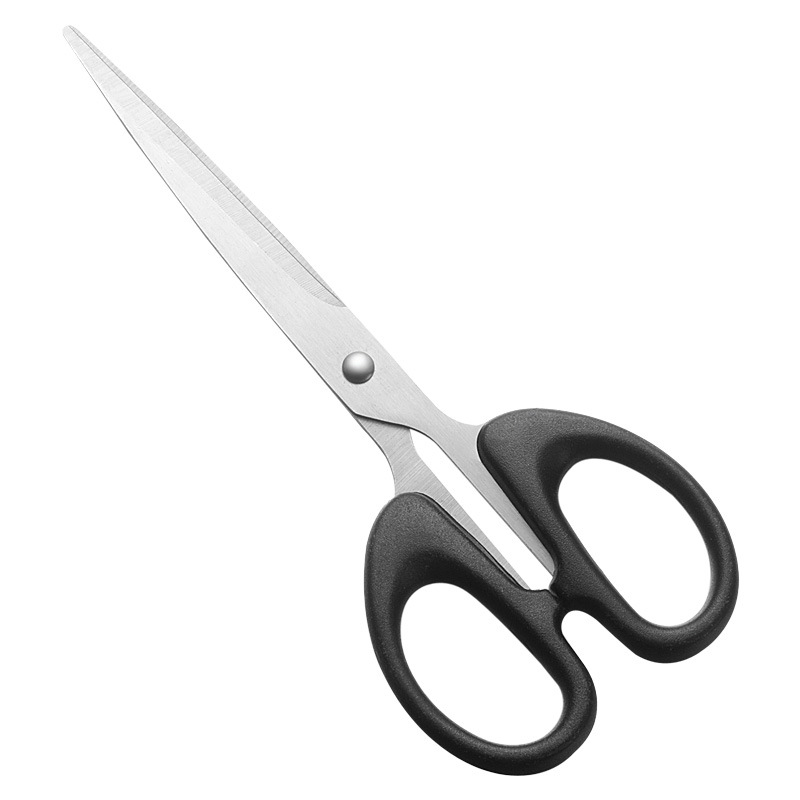 Spot supply stainless steel household scissors office stationery scissors children's safety scissors student hand scissors wholesale