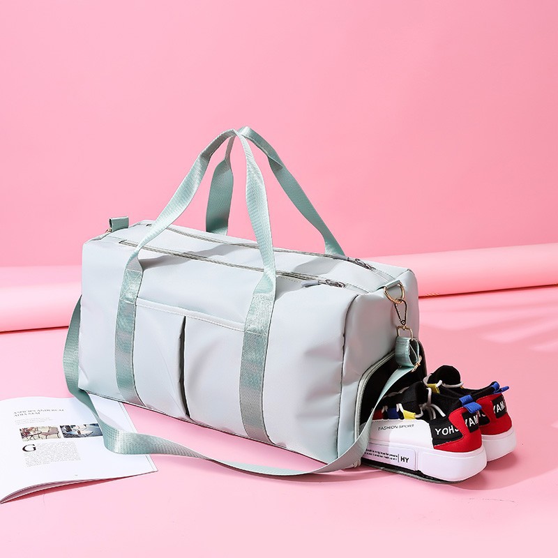 Factory Direct Independent Shoes Fitness Bag Printable LOGO Sports Yoga Bag Shoulder Crossbody Large Capacity Travel Bag