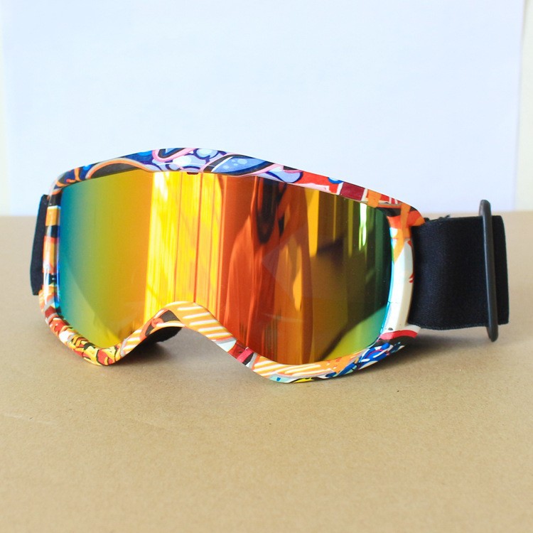 Double-layer anti-fog children's ski glasses snow goggles equipment ski goggles outdoor mountaineering goggles cross-border spot