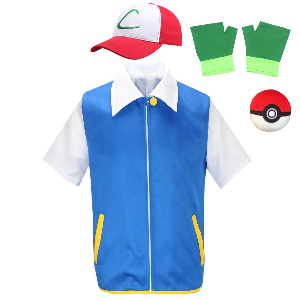 Spot Pokemon cos Pokémon Xiaozhi cospiay Costume