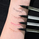 New Upgrade Gellas Small Silver Tube Eyeliner Black Berry Color Line Liquid Silkworm Shadow Pen