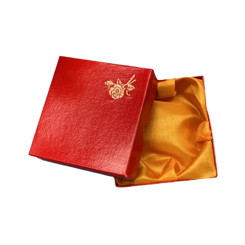 A plum blossom paper packaging box bracelet box jewelry gold Jade gift box Jewelry pendant manufacturers wholesale