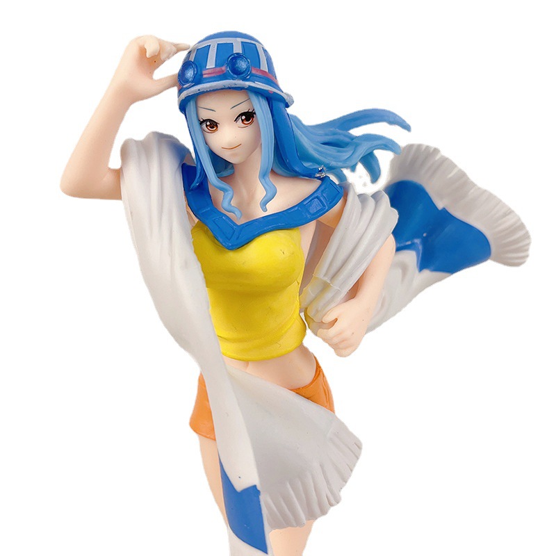 One Piece Cartoon Handmade Ace Female Emperor Vivian Nami Secondary Beauty Girl Model Ornaments