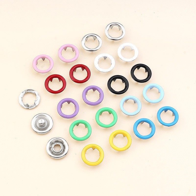 Five-claw button tool set seam-free claw button baby clothing quilt cover zipper replacement hidden button female buckle accessories