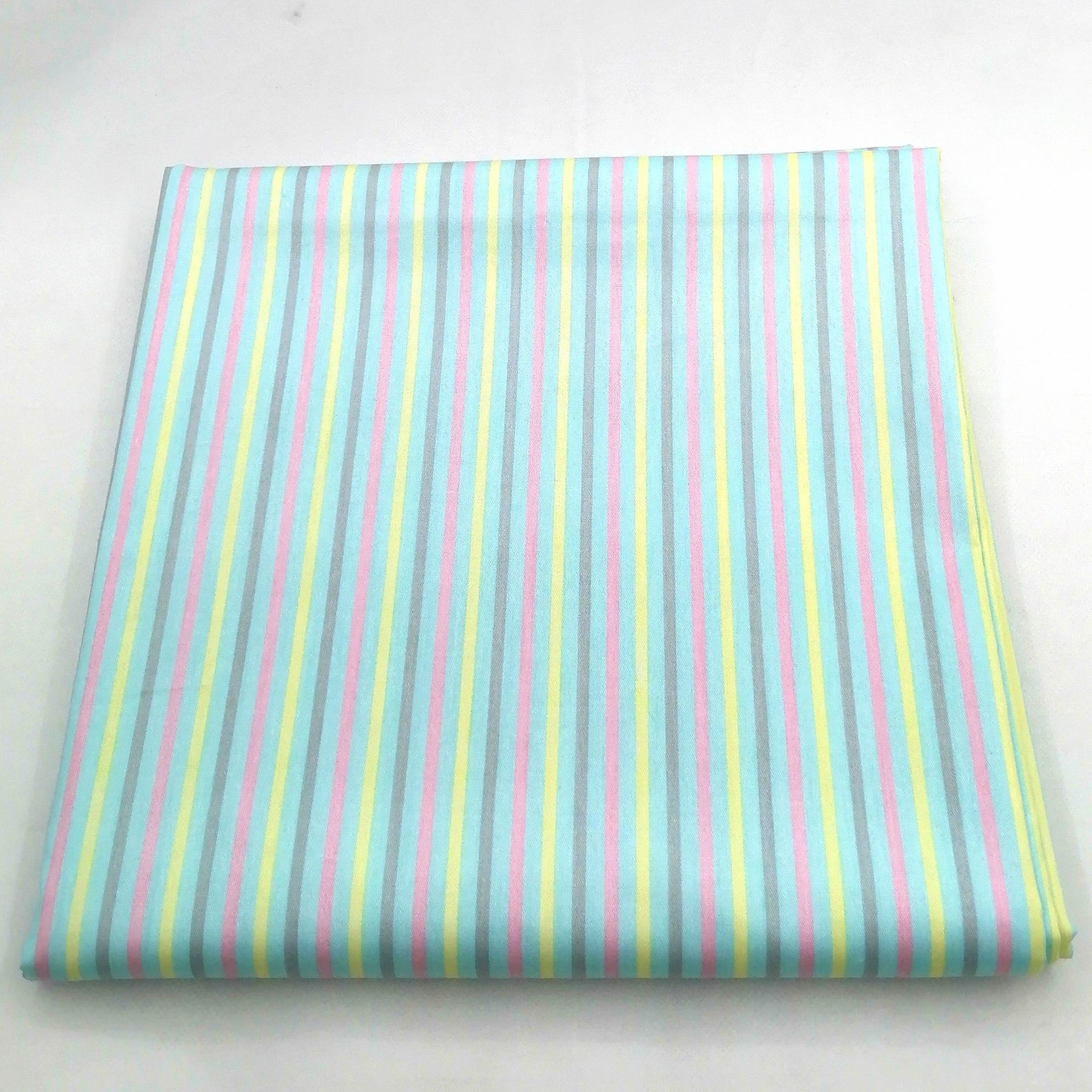 Cotton twill printed fabric DIY hand patchwork plaid polka dot stripe cotton bedding fabric spot wholesale