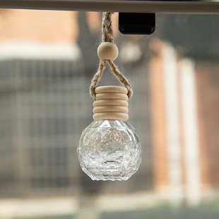 Five-line Lid Sakyamuni Bottle Ball Drill Empty Bottle 10ML Perfume Aromatherapy Essential Oil Pendant Expanded Fragrant Wood Indoor Aromatherapy Bottle