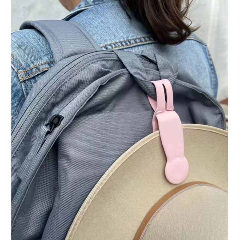 Spot Magnetic Cap Clip Portable Outdoor Travel Clip Sunshade Cap Clip Summer Sun Hat Magnet Silicone Cap Clip