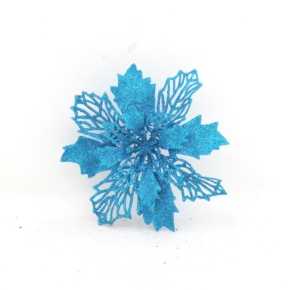 Christmas decoration gift 16cm simulation onion powder Christmas flower Christmas tree decorations Christmas ornaments accessories