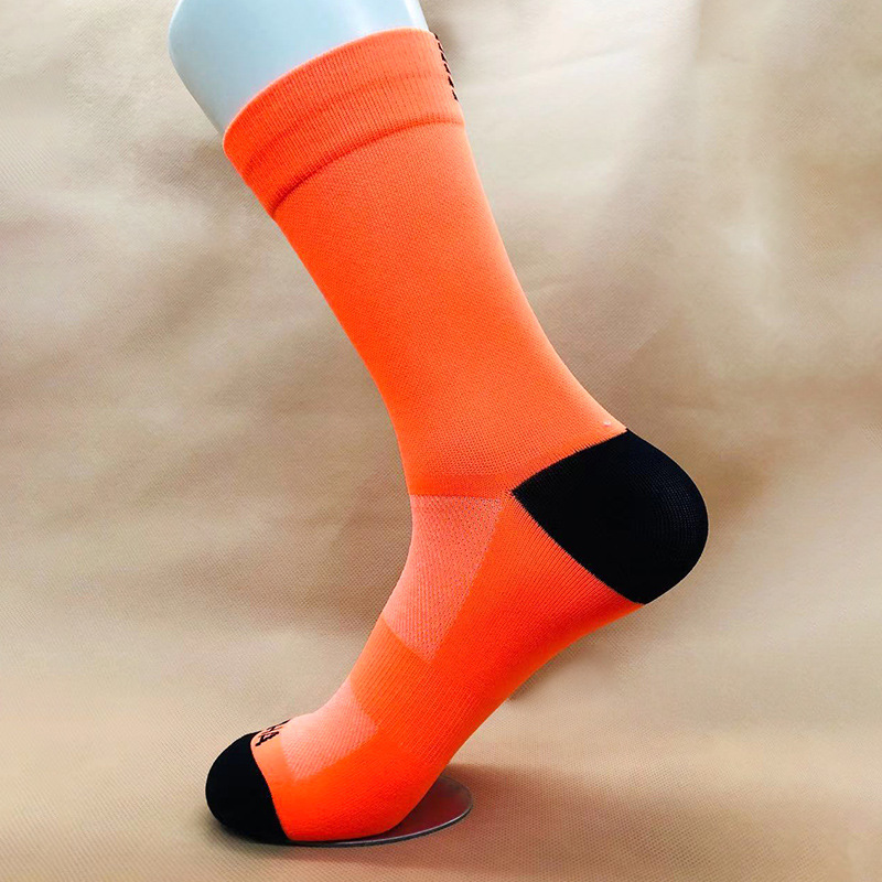 Rapha medium tube 7 color men and women sports compression running socks outdoor bicycle cycling socks mountaineering basketball sports socks
