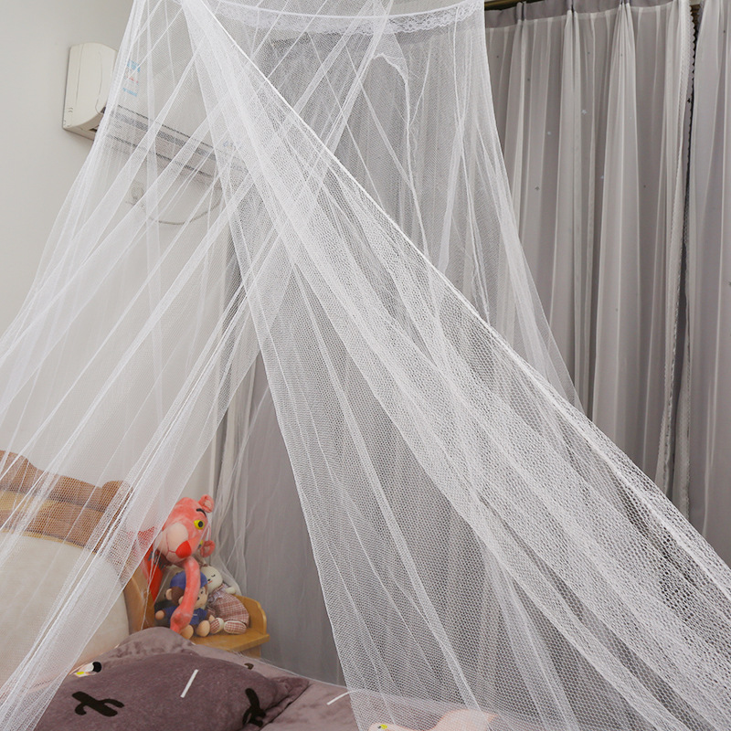 Princess mosquito net large round top single door mosquito net court ceiling round tent double dome mosquito net manufacturer