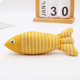 Corrugated fish moving eyes yellow