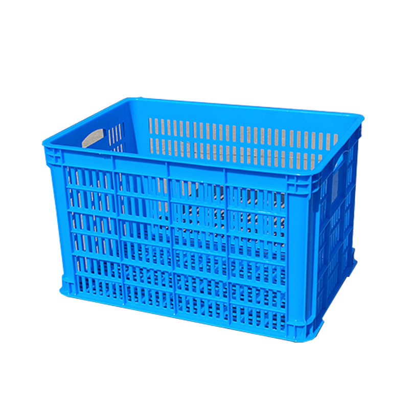520 Basket Plastic Basket Rectangular Hollow Large Thickened 500 Basket Toy Storage Frame Fruit and Vegetable Turnover Basket