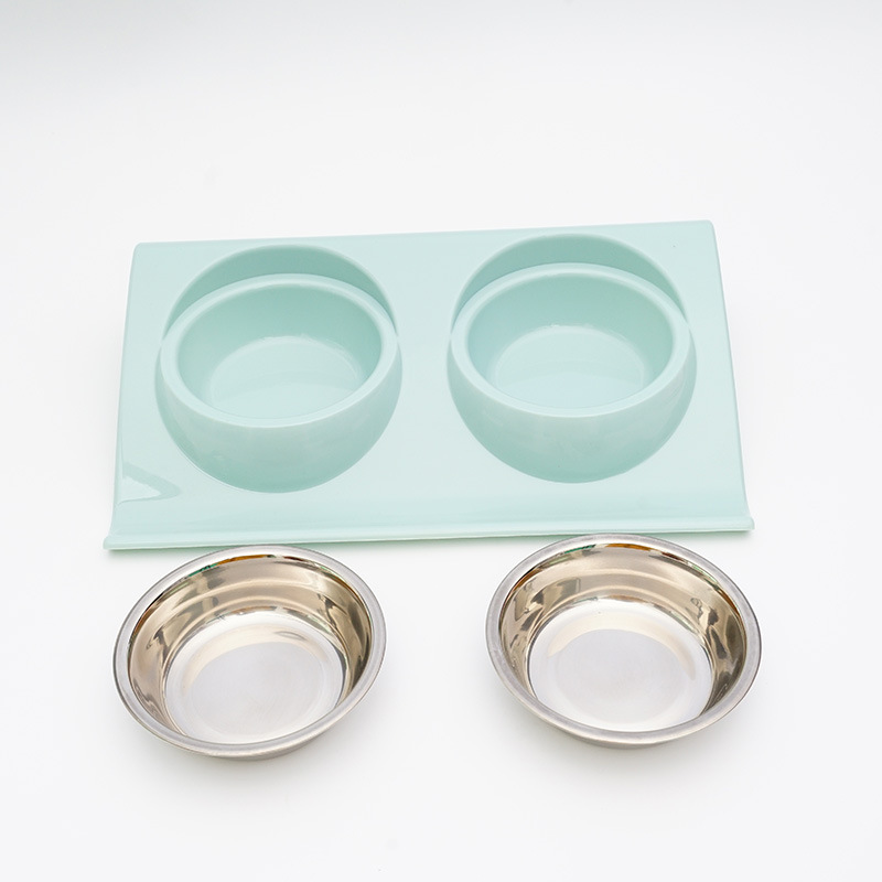 Cat Bowl Water Food Integrated Cat Food Basin Cat Drinking Bowl Cat Food Bowl Diangle Bowl Pet Food Feeding Dog Rice Bowl