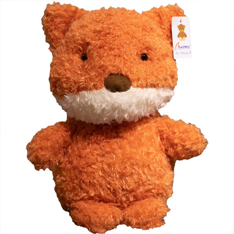 Cute pet animal doll lamb plush toy teddy bear Fox comfort doll 8 inch wedding grab doll