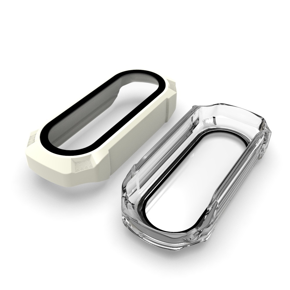 Применимо Xiaomi Браслет 9 Защитный чехол Smart Браслет XIAOMI BAND8 Закаленная пленка PC в одном корпусе