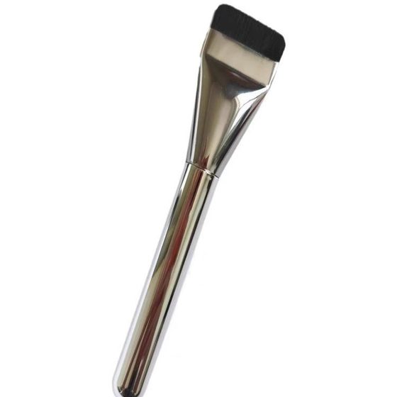 One-line foundation brush do not eat powder flat head flawless bare skin base makeup brush lightweight seamless concealer brush makeup brush Cangzhou