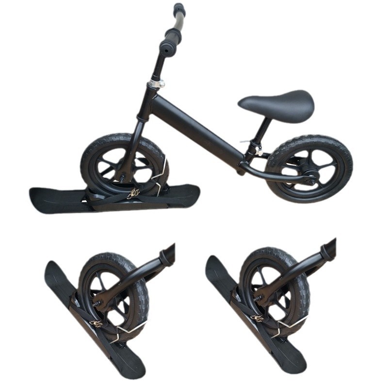 Strict selection of outdoor stroller balance car snowboard children's two-in-one scooter accessories dual-purpose sledge