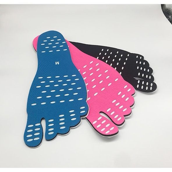 Beach Invisible Non-slip Insoles Foot Stickers Summer Invisible Shoe Stickers Anti-cut Anti-slip Stickers Anti-heat Waterproof