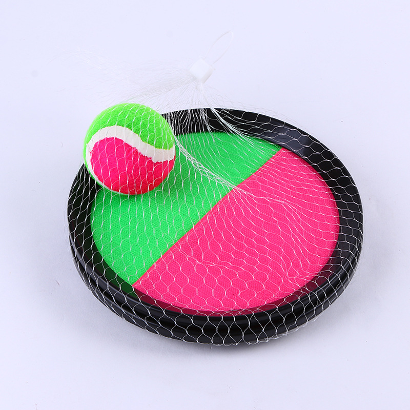 Factory direct sticky ball toy sticky target ball throwing ball sucker ball throwing sticky target ball set palm sticky target