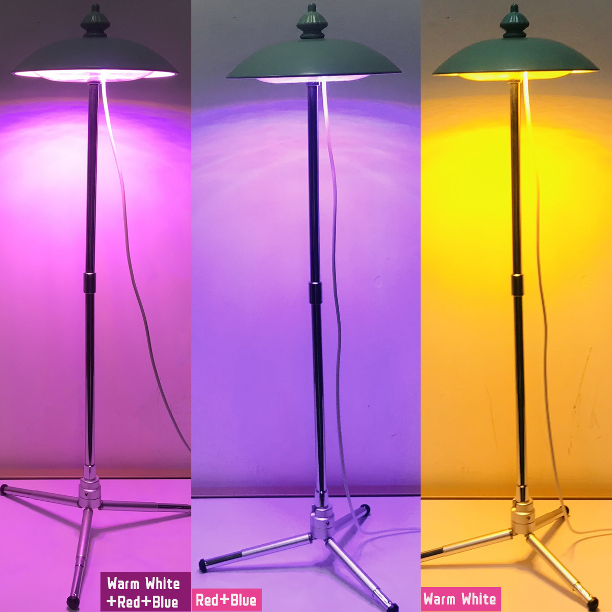Plant lamp growth lamp led Full spectrum imitation Sun indoor household flower light seedling fill light plant lamp 50W