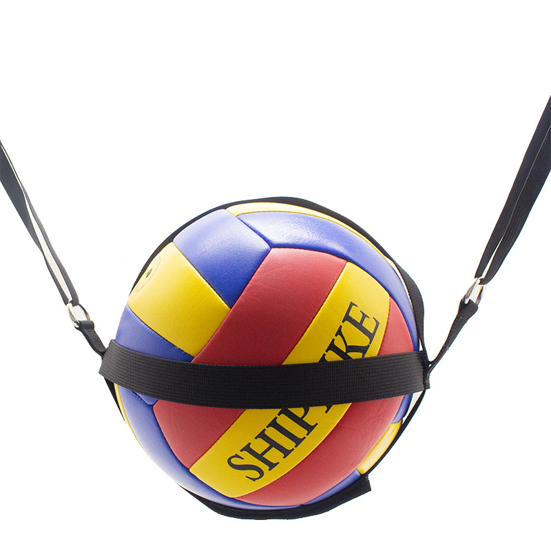 Volleyball smash trainer jump auxiliary serve bounce practice lanyard with adjustable elastic volleyball trainer