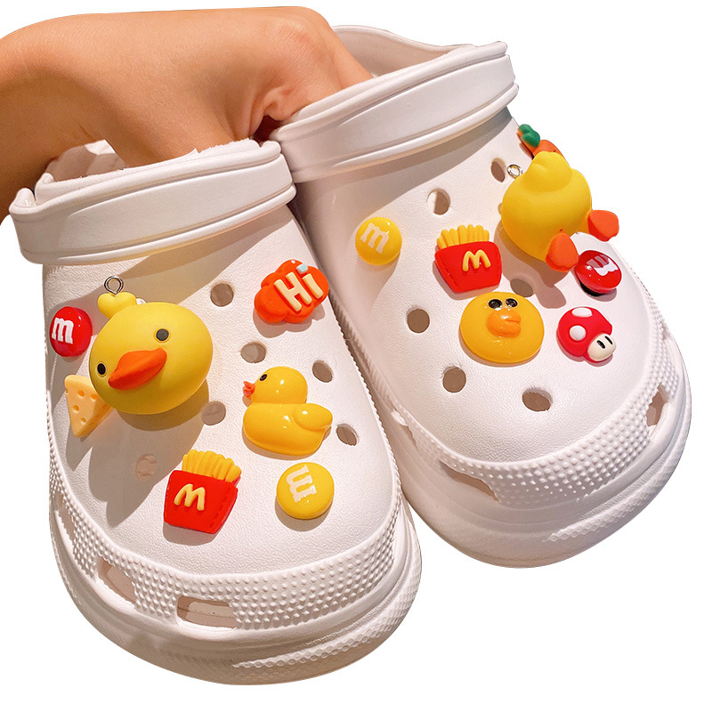 [Yiwu Delivery] Animal Hole Shoes Accessories diy Shoe Buckle Accessories Puppy Shoe Flower Buckle Decorative Buckle