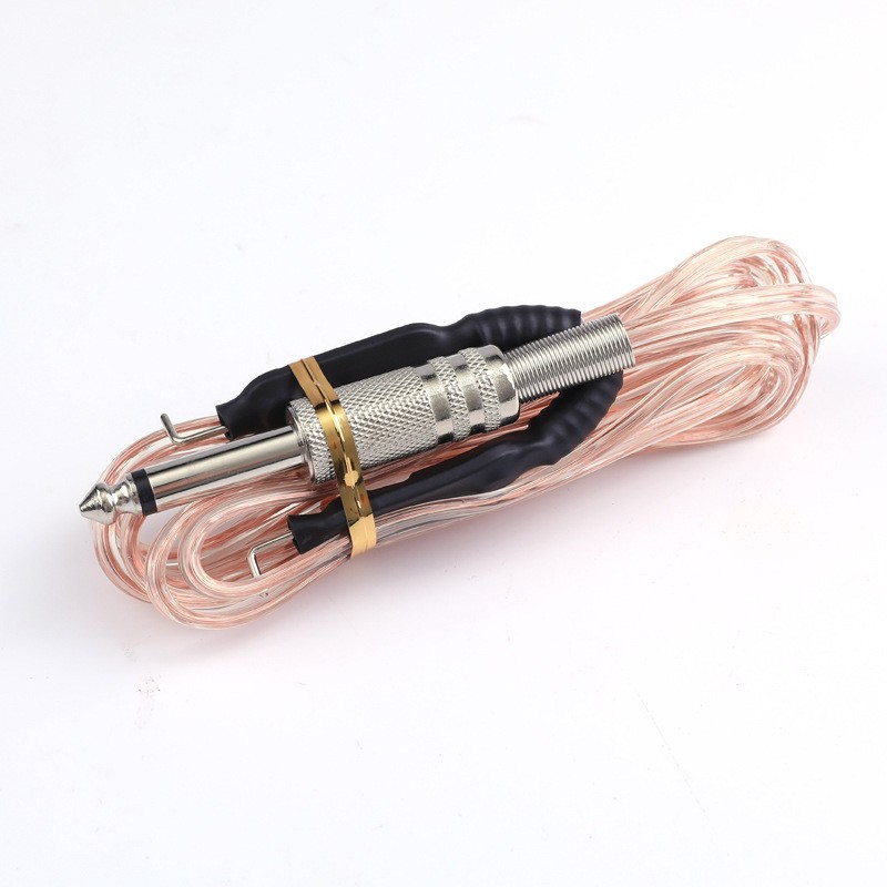 Li Qi tattoo equipment tattoo machine tattoo power supply transparent silicone hook line hook line cross-border wholesale supply