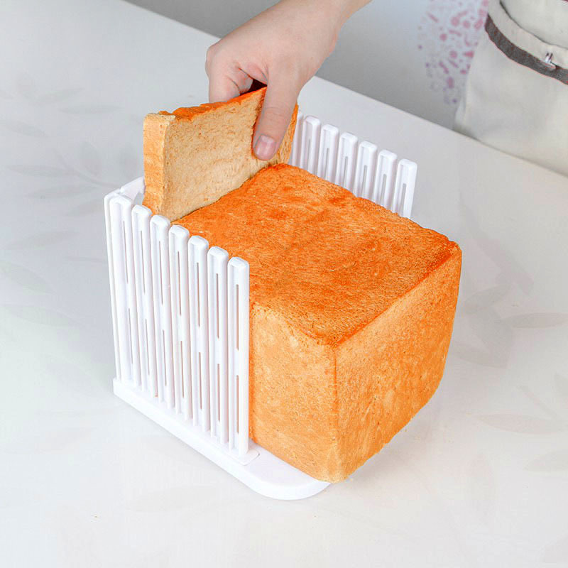 Bread slicer cutter toast sharpener cutting rack bread cutter toast slice baking tool auxiliary device