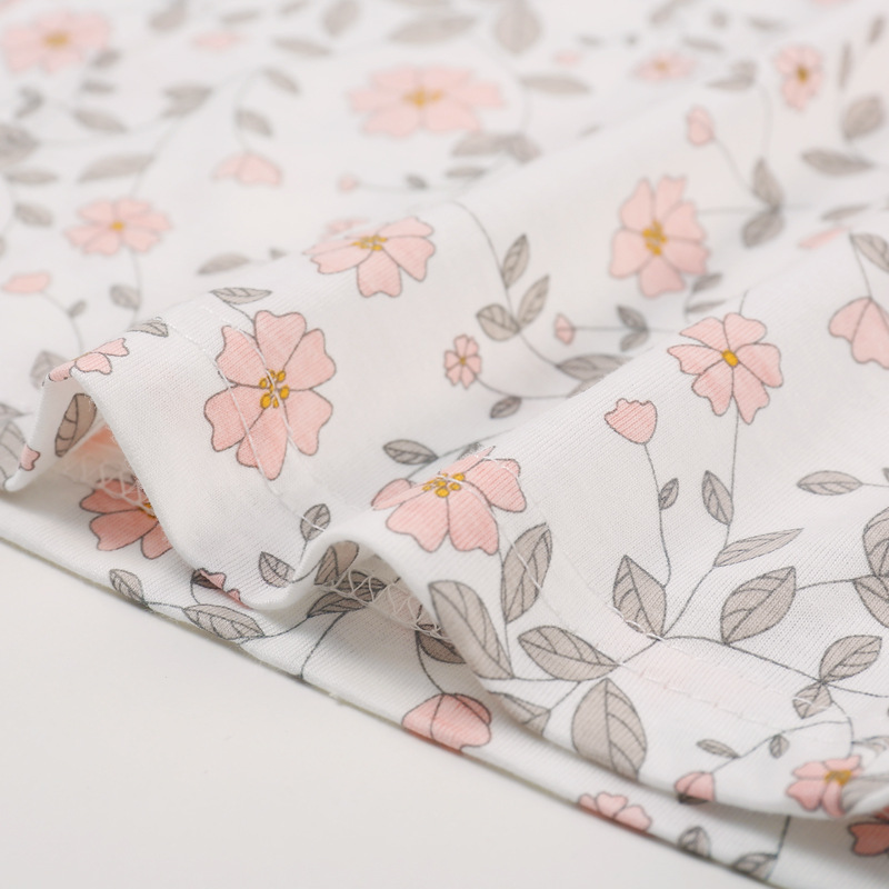 Pajamas Pajamas Women's Summer Pure Cotton Pants Casual Air Conditioning Pants Thin Spring and Autumn Pure Cotton Large Size Loose Home Clothes