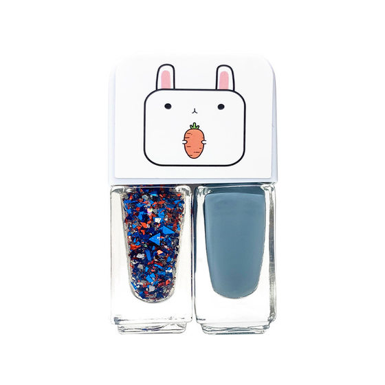 maxfine Nail Polish Gemini Aqueous Bright Noodles Free Baking Lasting Tear Twin Nail Art Set Wholesale