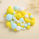 5 # 5 sizes of mixed colors 130 pcs/pack