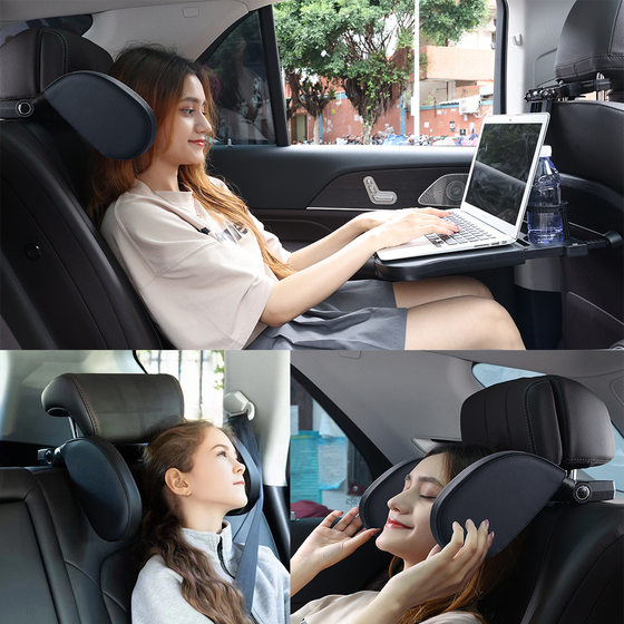 Car headrest 5 cross-border memory foam car neck pillow Four Seasons universal car side pillow car interior supplies