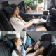 Car headrest 5 cross-border memory foam car neck pillow Four Seasons universal car side pillow car interior supplies