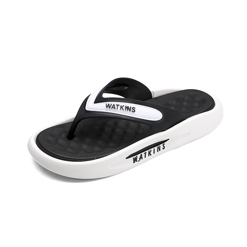 Flip-flops men's spring and summer outdoor sports flip-flops indoor poop-feeling soft-soled men's flip-flops