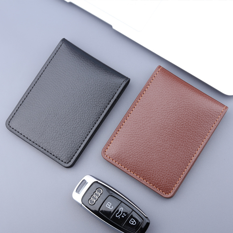 Men's Card Bag Men's Driver's License Leather Case Multi-layer Men's Driving License Men's ID Bag Women's Cross-border E-Commerce Factory