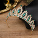 KC gold white diamond + green diamond