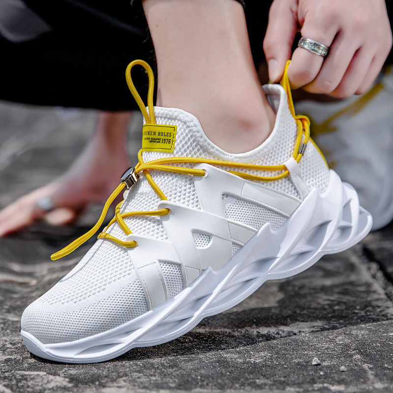 Cross-border foreign trade sneakers2022 Spring and Autumn New Sports Casual Shoes Trend Blade Men's Shoes Student Running Shoes