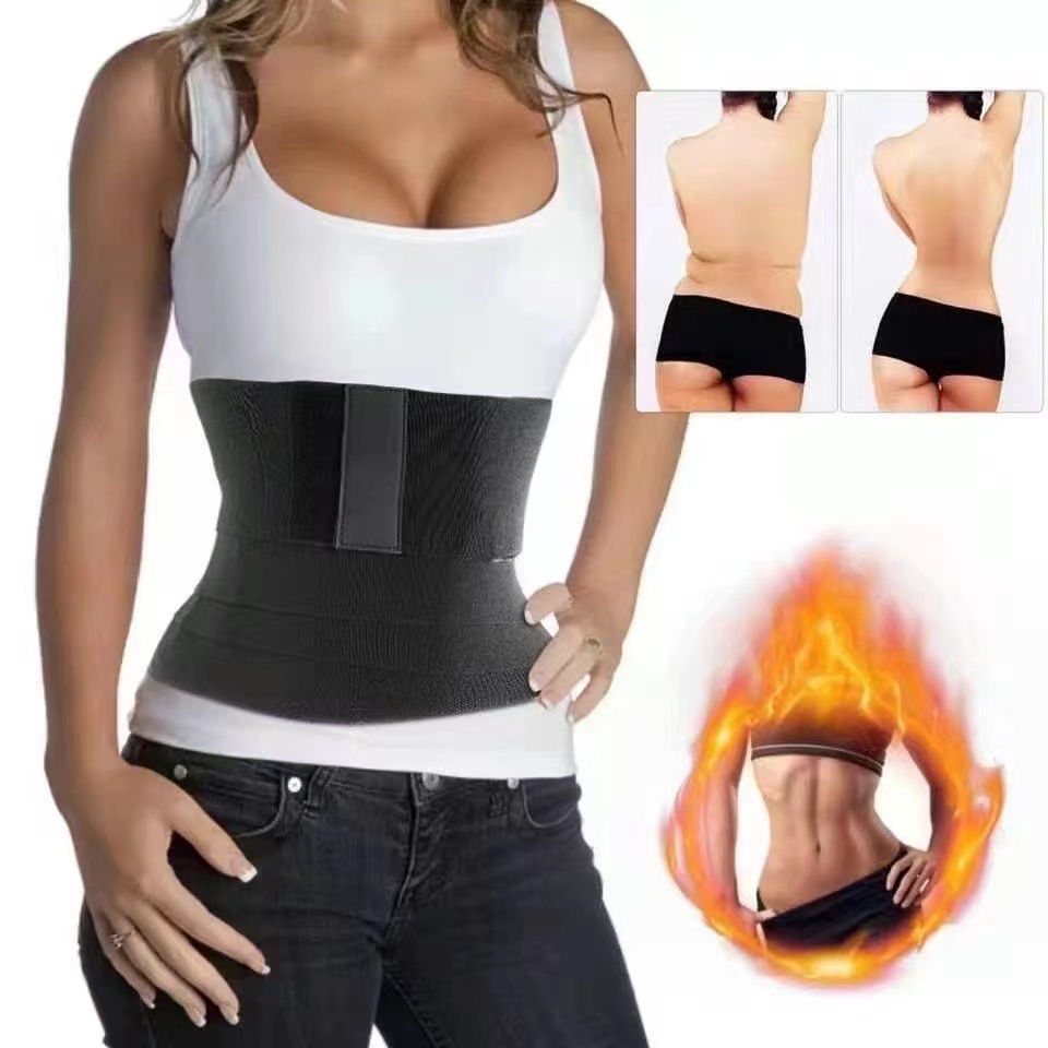 Cross-border new style whole winding belt body shaping clothes belly shaping corset belt Women's corset belt elastic belly shaping belt_voghion.com