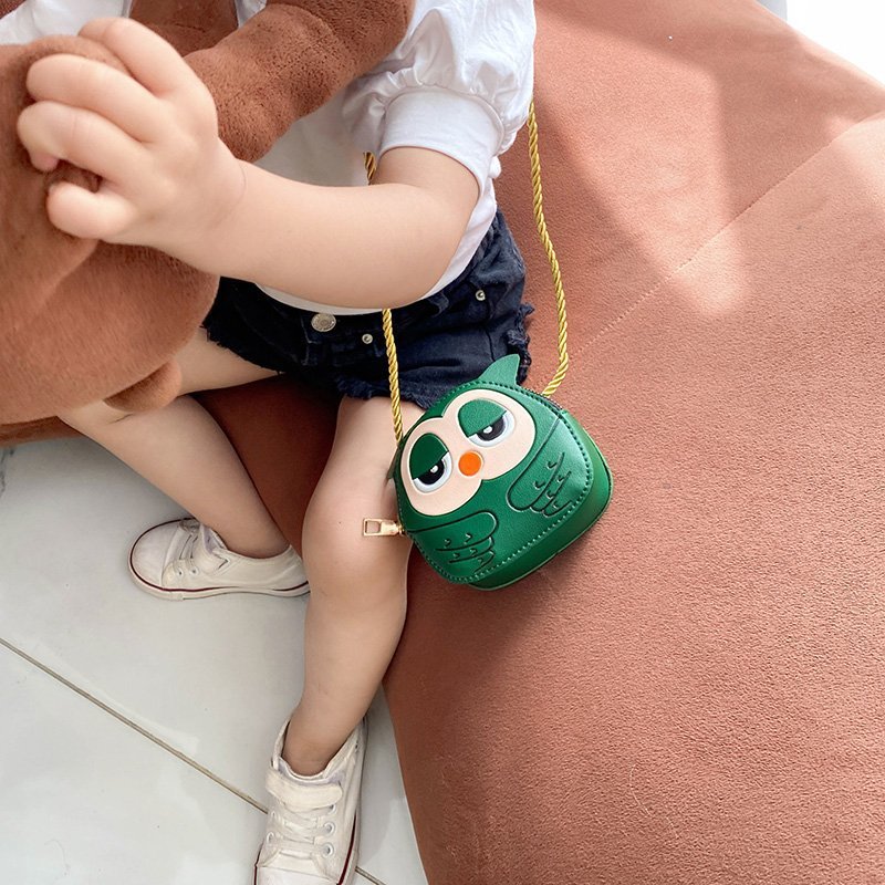 2023 new children's shoulder bag 2-6 years old baby cute coin purse fashion trendy messenger bag