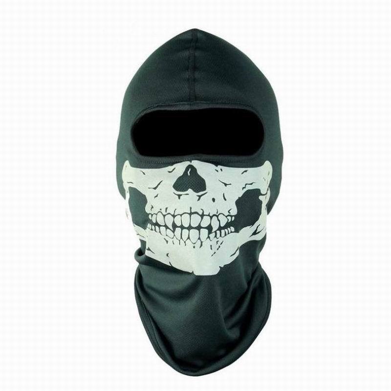 Outdoor Sunscreen Mask Motorcycle Riding Windproof Mask Field Ghost Reflective Mask Seal Skull Head Cover