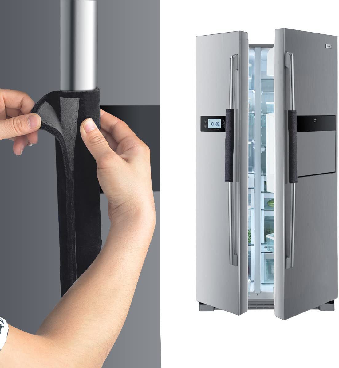 Amazon new refrigerator door gloves shopping cart dust cover supermarket shopping cart gloves sundries car cover