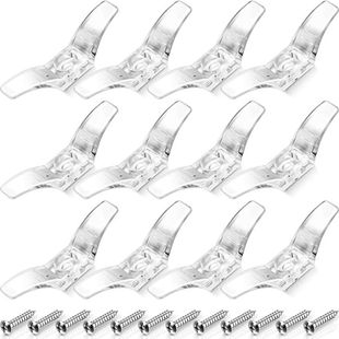 Cross-border retail positioning hook curtain accessories 12 sets of roller blinds Venetian blinds bamboo blinds pull rope holder accessories