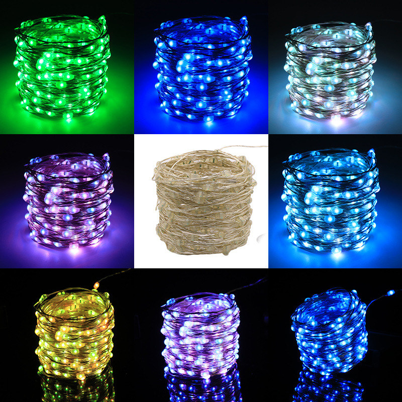 Amazon популярный RGB красочный синхронный USB Bluetooth приложение управление медный провод световая строка музыка Голосовое управление декоративные цветные огни