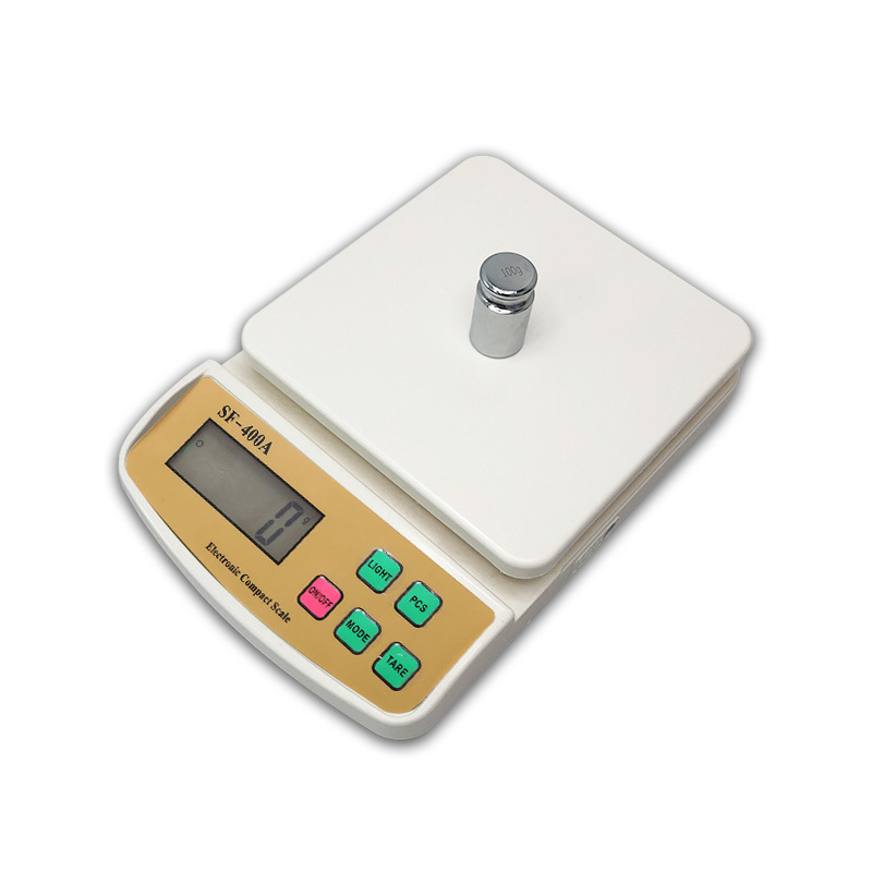 Cross-Border Precision household kitchen scale baking scale 10kg kitchen scale high precision gram scale SF400A kitchen electronic scale
